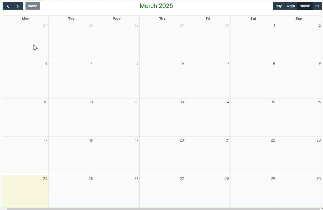 Calendar-navigation
